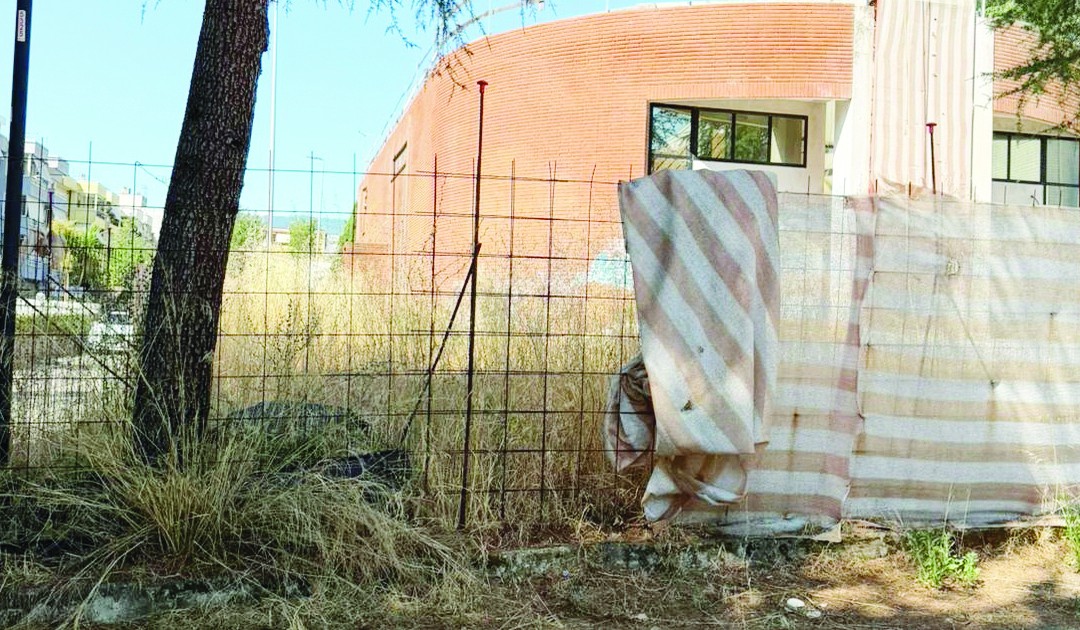 L’area dell’ex Centro sociale di viale dei Giardini
