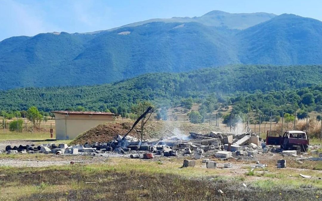 Rieti, esplosione in fabbrica fuochi d’artificio: morti madre e figlio