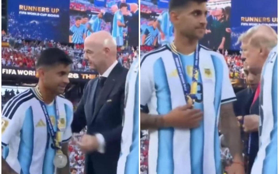 Mondiali, la finale di Trump: fischi, Rodri lo caccia e Romero… non lo saluta