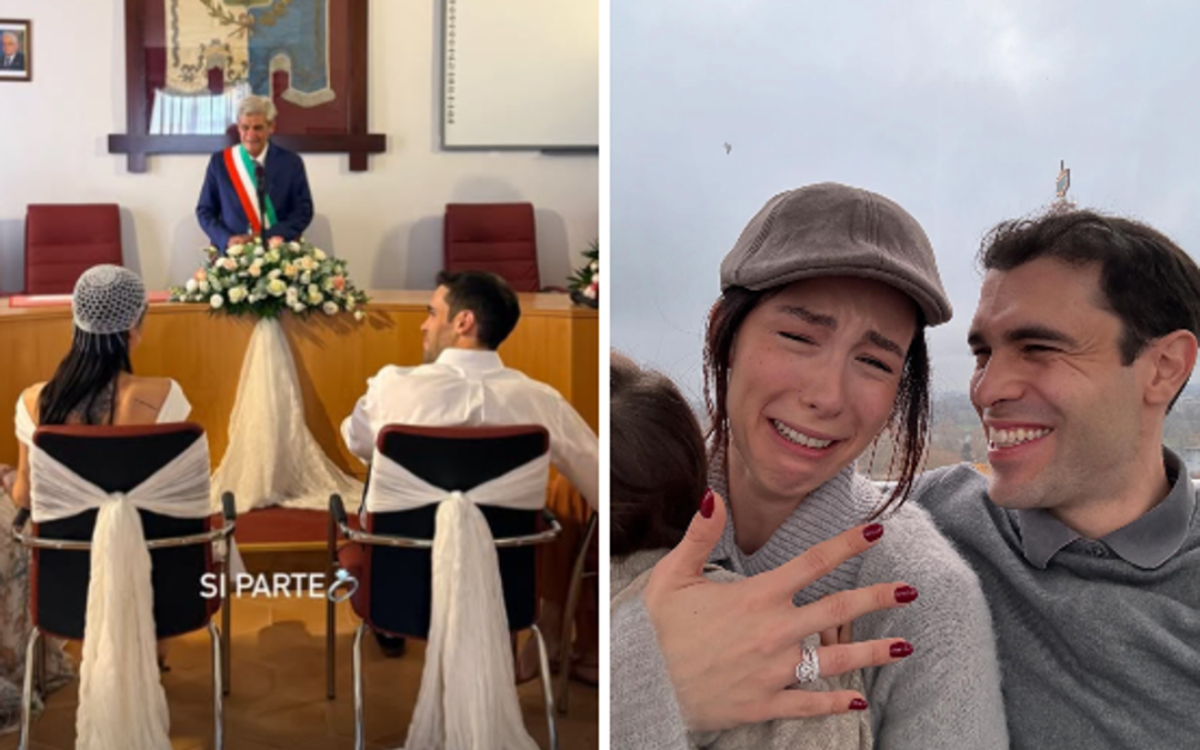 Aurora Ramazzotti e Goffredo Cerza, oggi il primo sì in Comune: il matrimonio in Sicilia