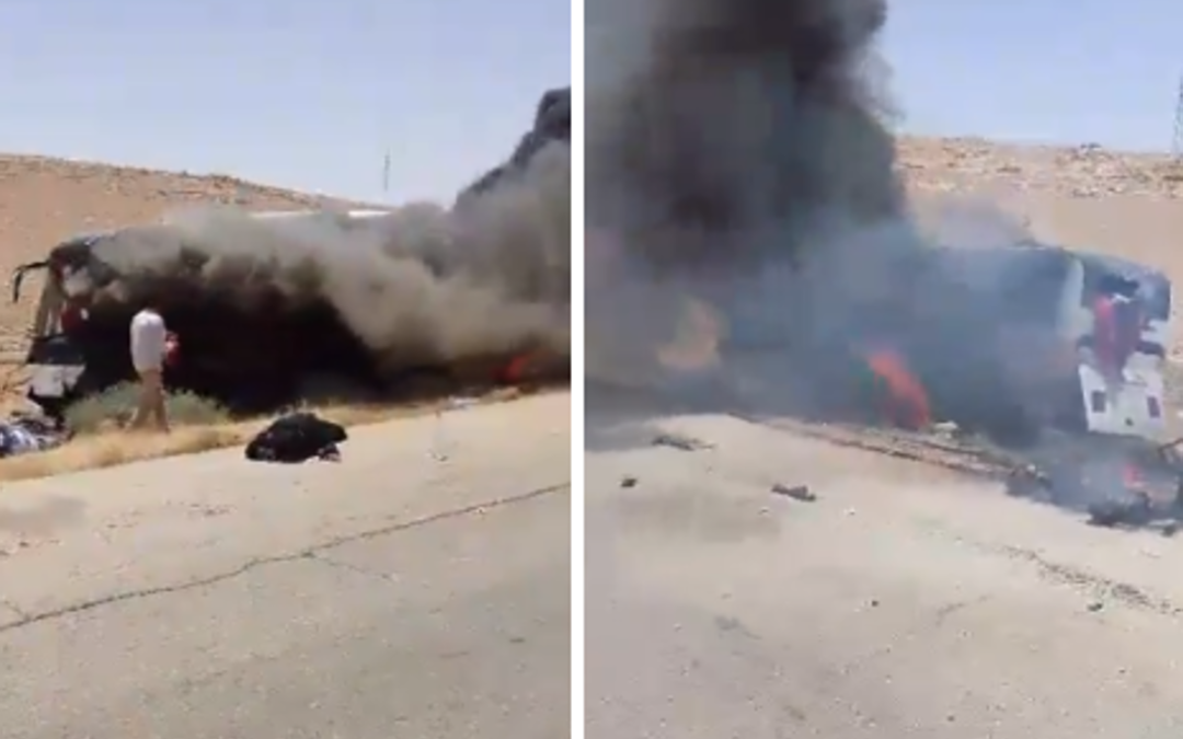 Siria, scontro tra due bus in autostrada: 19 morti e 27 feriti