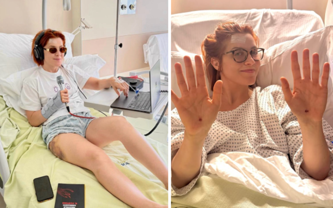 Noemi, la sessione di canto in ospedale e le dimissioni: come sta dopo la caduta dal palco