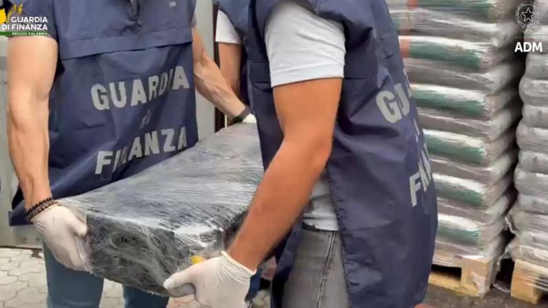 Droga dall’America Latina al Porto Gioia Tauro, sequestro di 113 kg di cocaina
