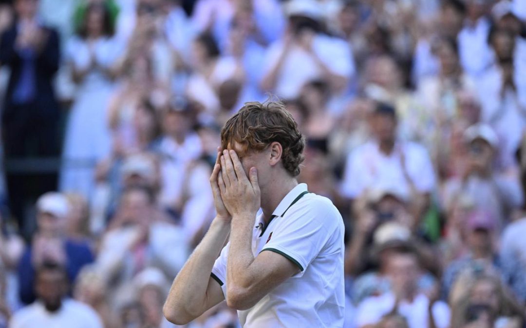 Sinner Re di Wimbledon: “Sto dando la mia vita per il tennis”