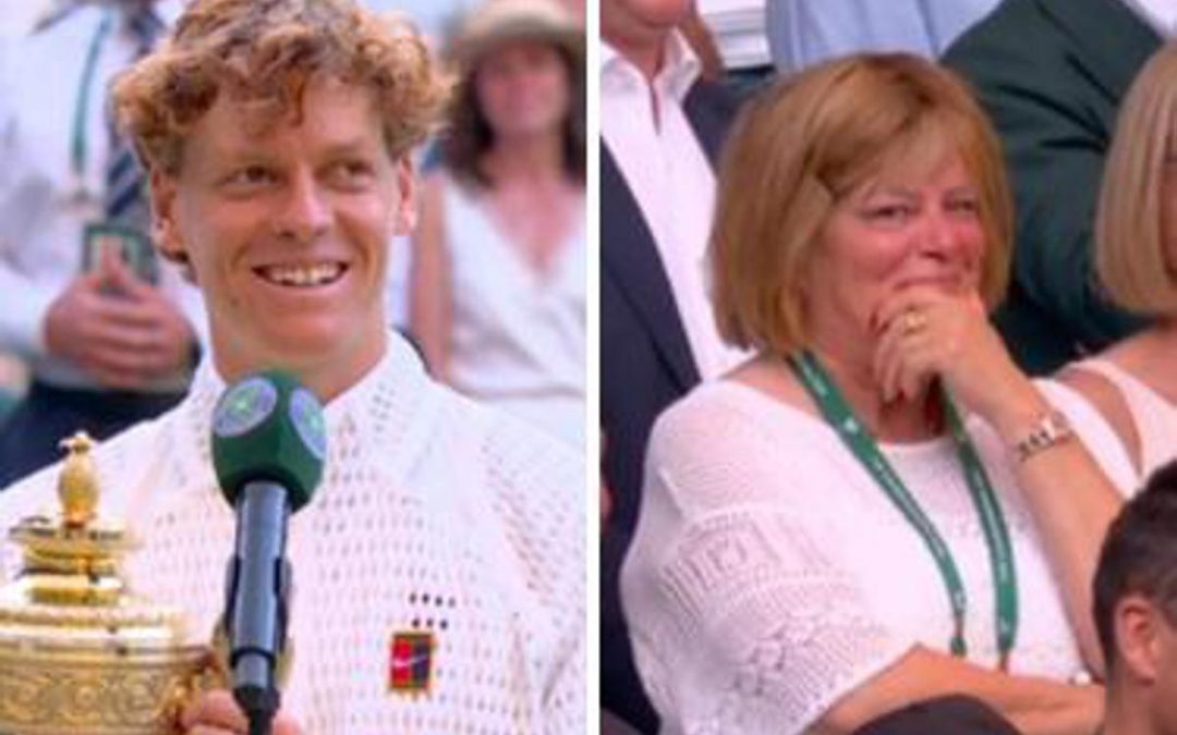 Sinner, il trionfo a Wimbledon e la fuga di mamma Siglinde: “Sei uscita…”