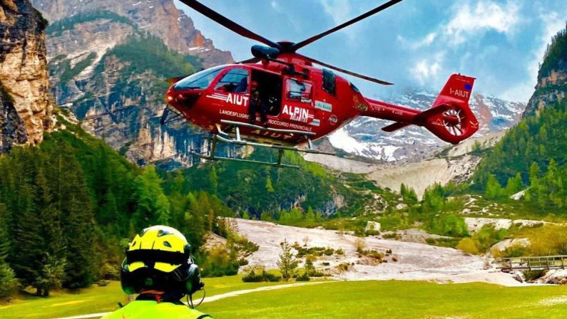 Frana sulle Dolomiti di Sesto dopo il temporale: nessun escursionista coinvolto
