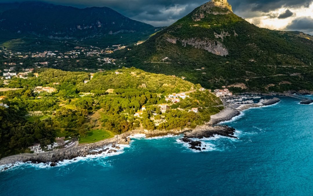 Un tratto della costa della provincia di Maratea