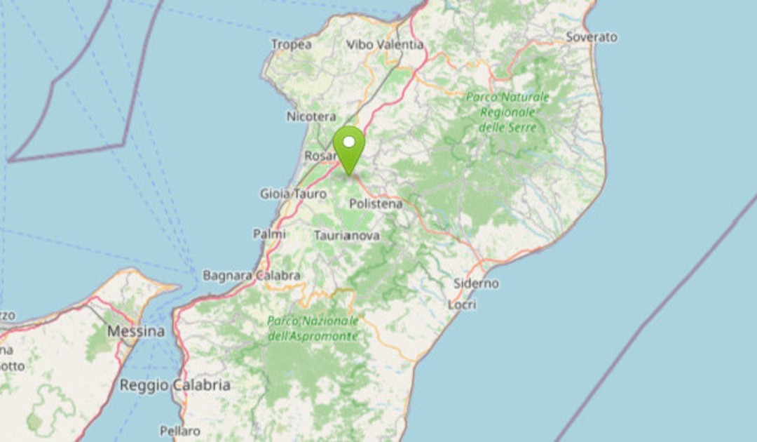 Doppia scossa di terremoto nel reggino