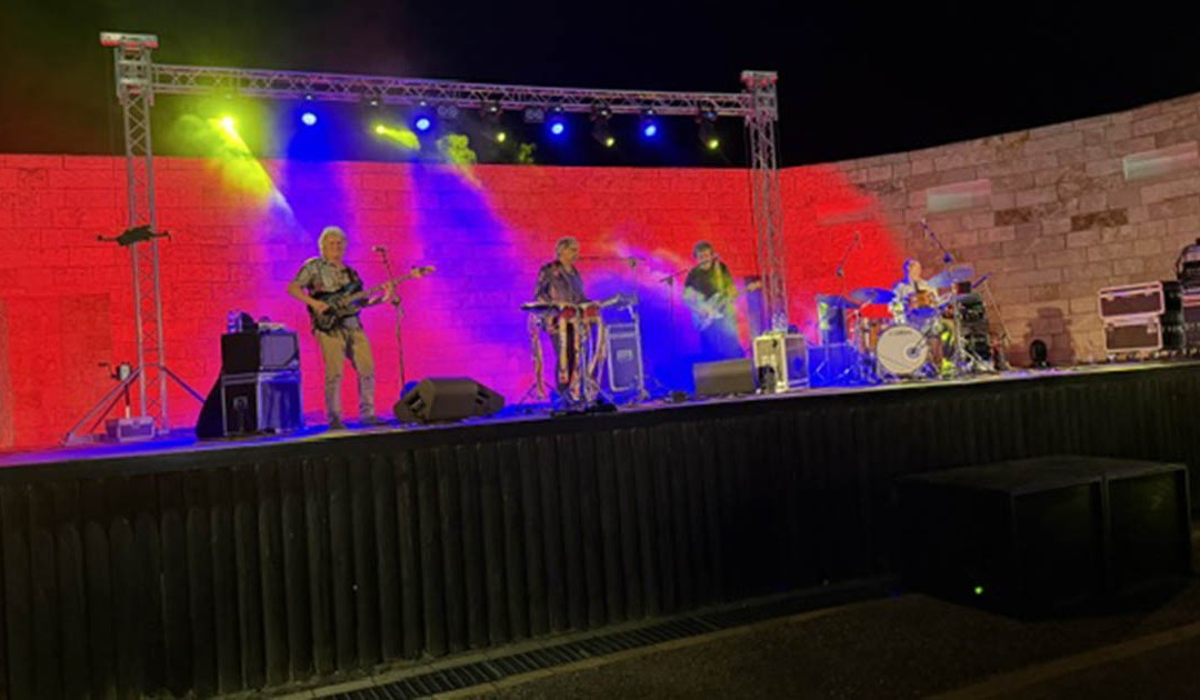 Il concerto di Tony esposito a Capocolonna