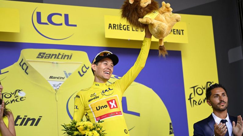 Tour de France, Kooij vince la quinta tappa e Traeen sempre in giallo