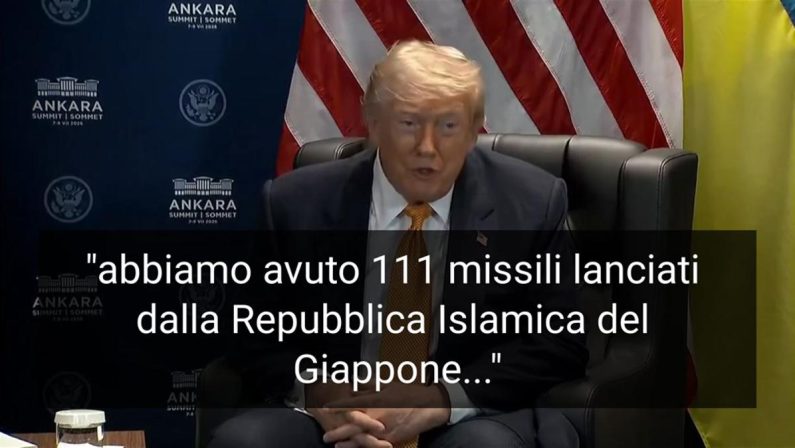 Trump e le gaffe al vertice Nato: Iran diventa Giappone e Zelensky è Putin
