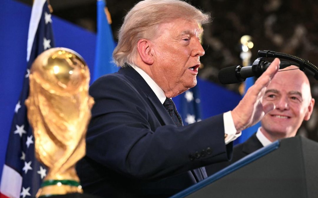 “Se la tua squadra perde…”, la battuta a Infantino: anche per Trump Argentina favorita?