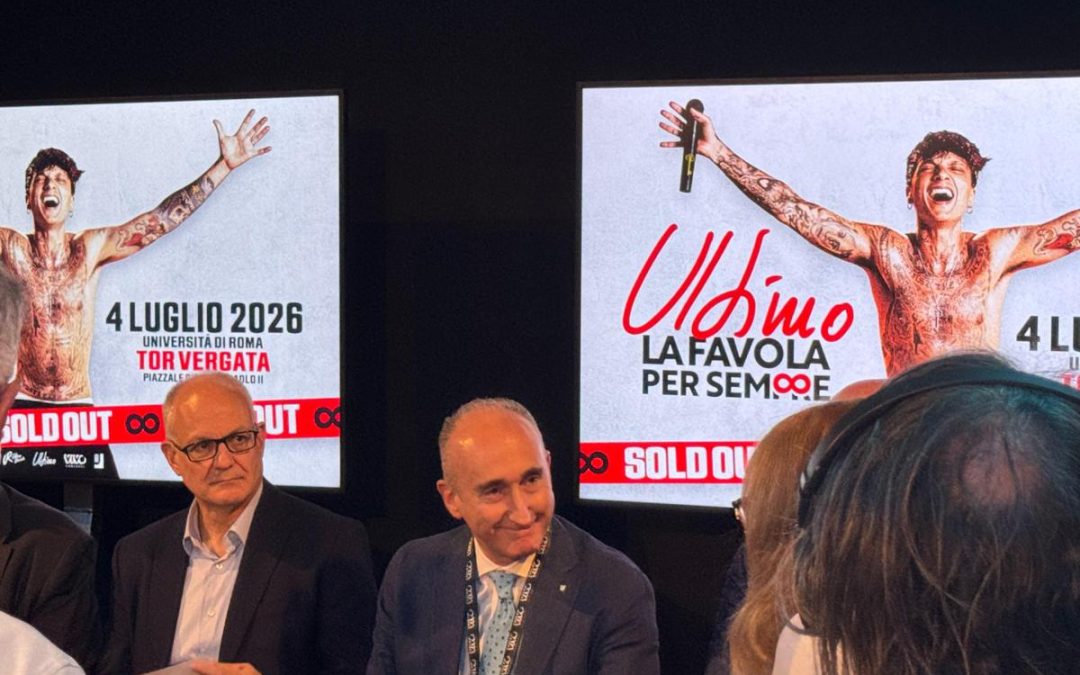 Concerto di Ultimo, Levialdi Ghiron (Tor Vergata): “L’università si apre alla società”