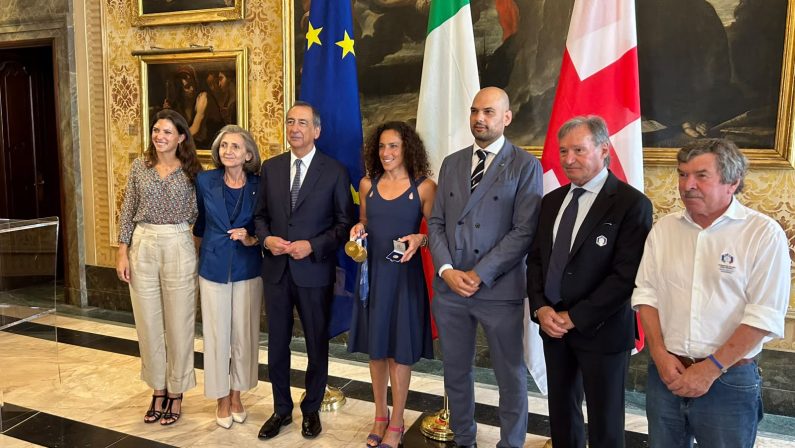 Consegnato l’Ambrogino d’oro a Federica Brignone: “Un orgoglio rappresentare una città”