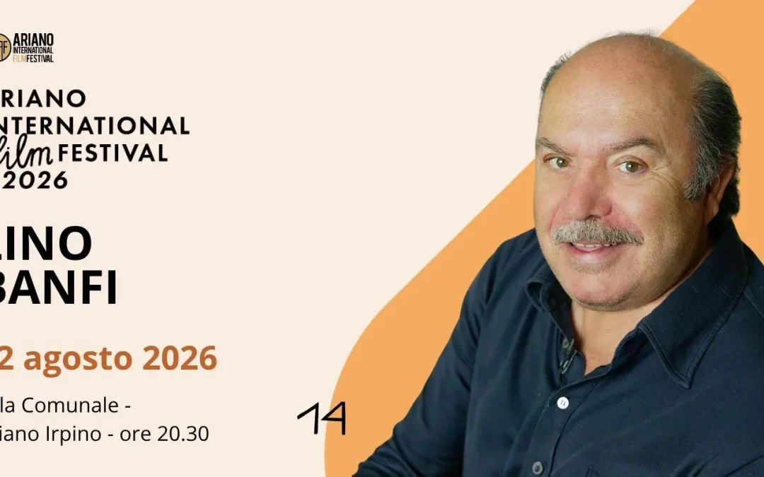 Ariano International Film Festival dal 27 luglio al 2 agosto, premio alla carriera a Lino Banfi