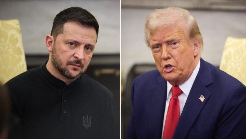Zelensky: “Trump d’accordo su produzione missili Patriot”