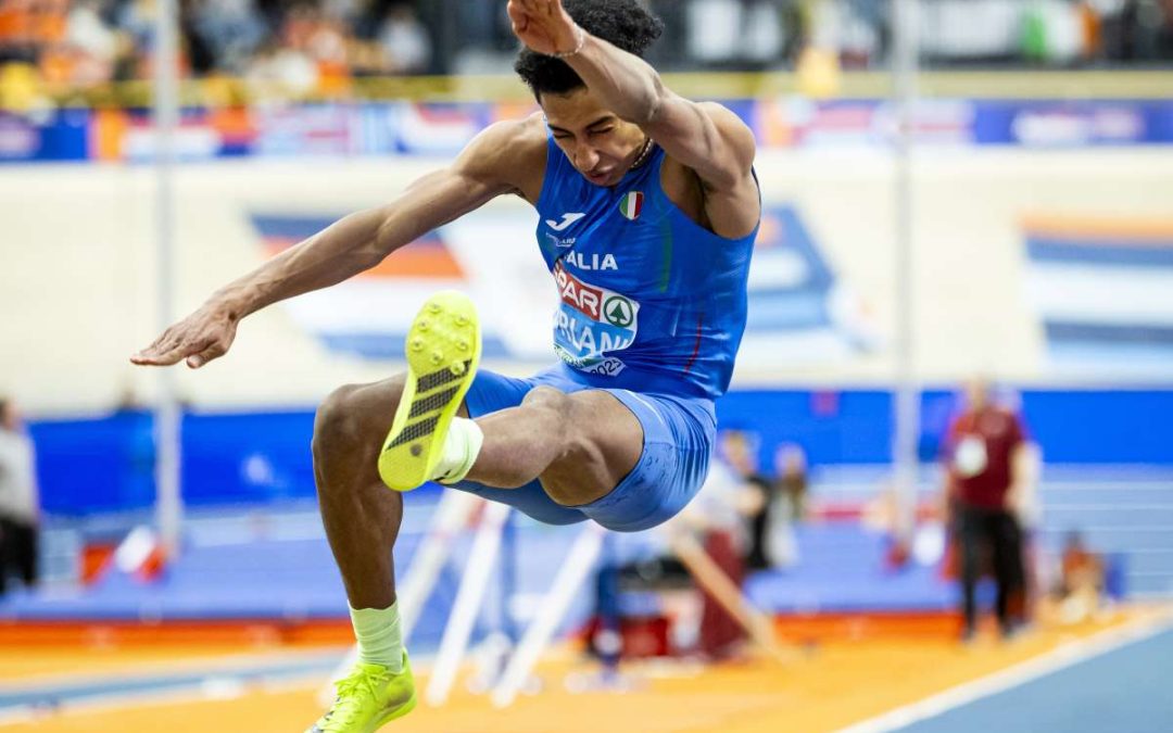 Infortunio per Mattia Furlani agli Europei di atletica, si ritira nelle qualificazioni del salto in lungo