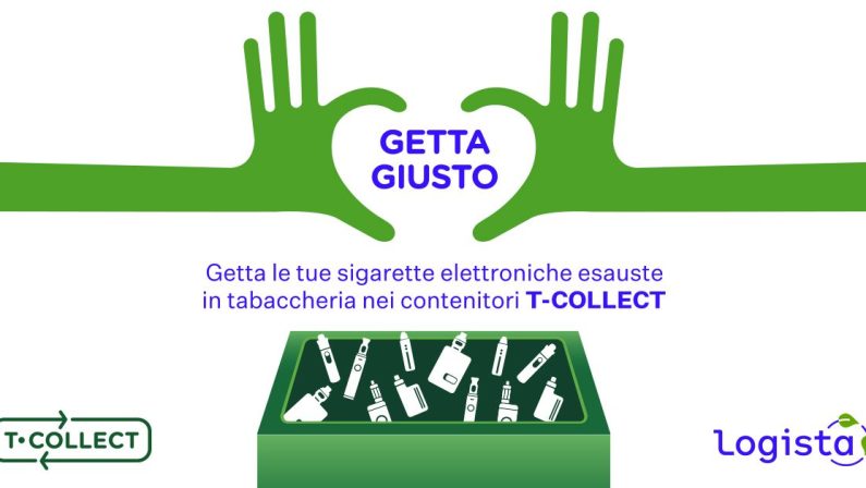 Al via la nuova campagna Logista per lo smaltimento delle sigarette elettroniche