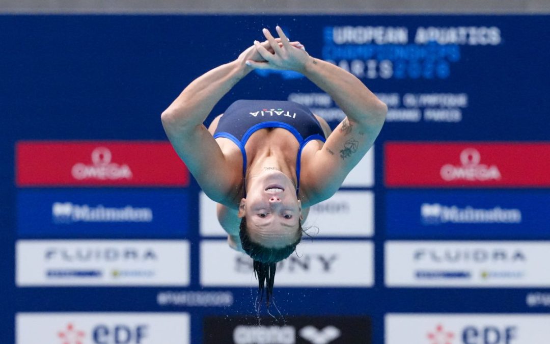 Poker d’oro per Pellacani agli Europei, vince anche nel trampolino dai 3 metri