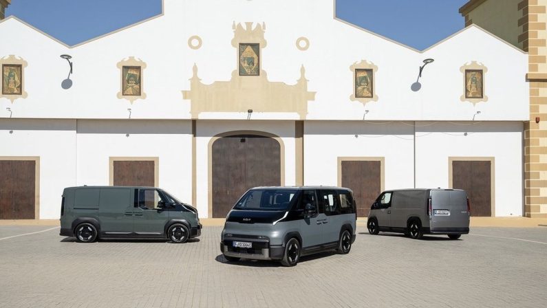 Kia PV5, il veicolo commerciale elettrico più venduto in Europa nel primo semestre