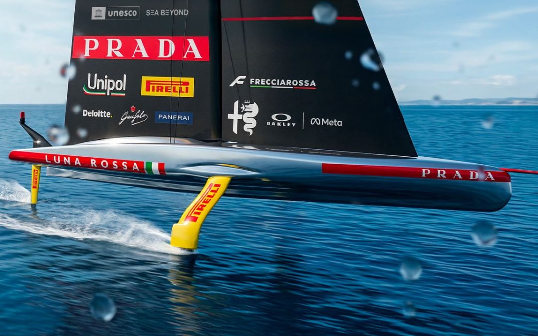 America’s Cup, Pirelli firma foil e timone delle imbarcazioni di Luna Rossa