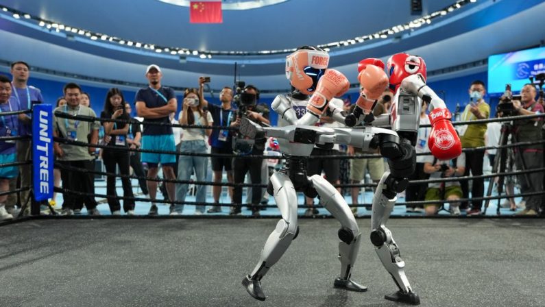 Cina, presenza di robot quadruplicata ai secondi World Humanoid Robot Games