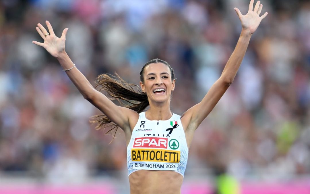 Battocletti regina europea del mezzofondo, oro anche nei 10.000