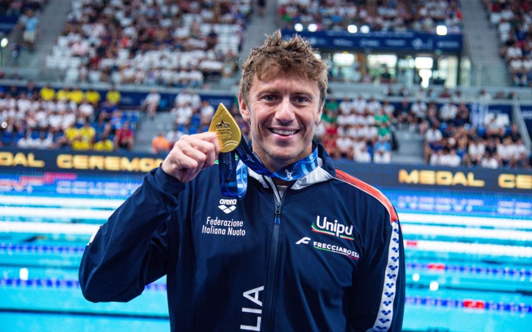 Agli Europei di nuoto oro Martinenghi nei 50 rana, quinta medaglia per Curtis