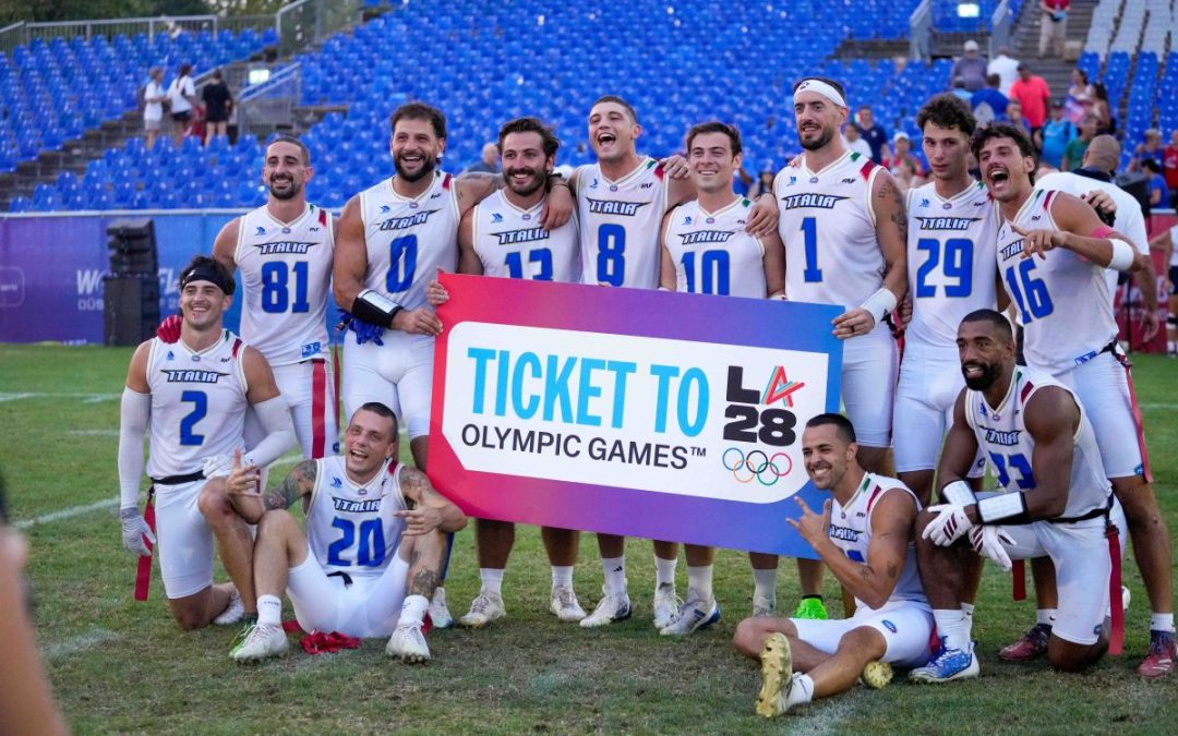Impresa Italia nel flag football, finale ai Mondiali e pass per LA2028