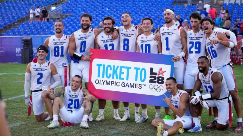 Impresa Italia nel flag football, finale ai Mondiali e pass per LA2028