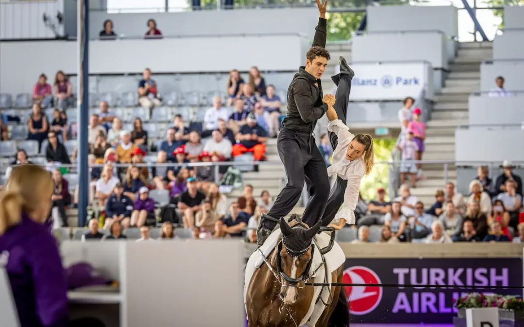 Sport equestri, doppio podio per l’Italia del volteggio ai Mondiali di Aachen