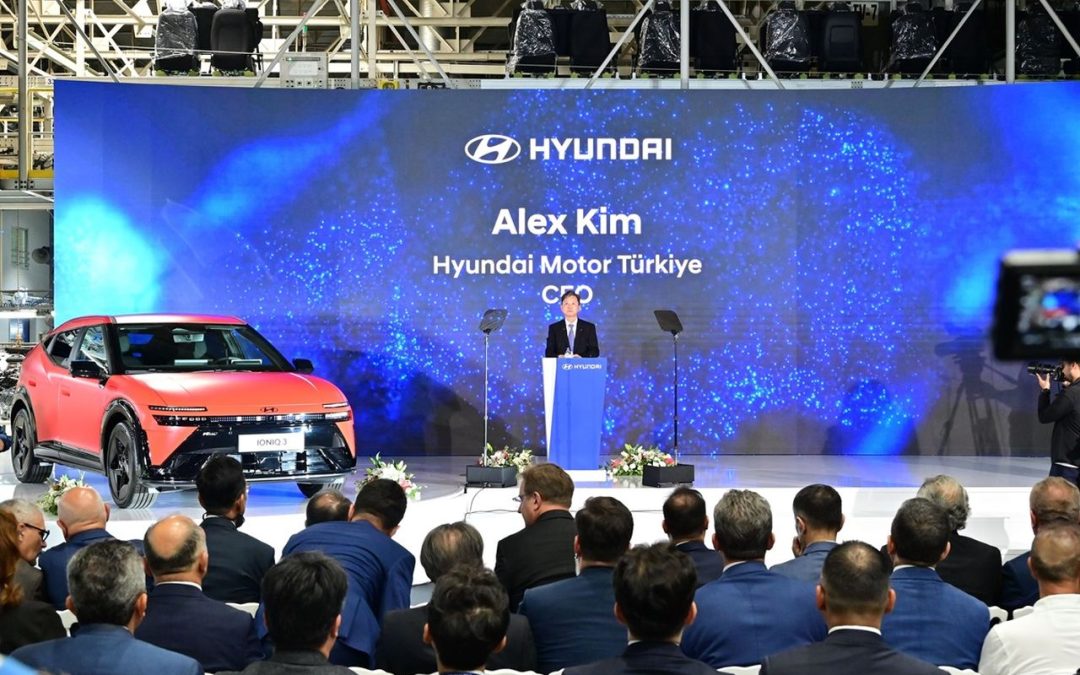 Hyundai Ioniq 3, al via la produzione in Turchia