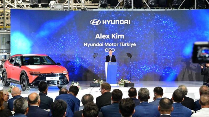 Hyundai Ioniq 3, al via la produzione in Turchia