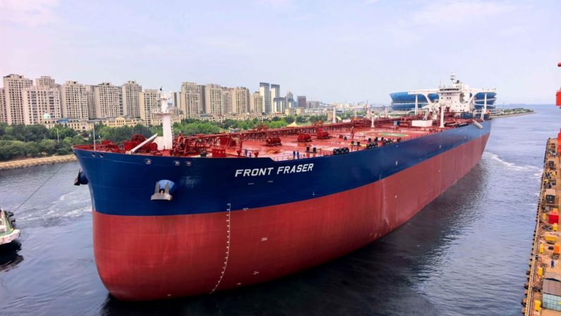Cina, realizzata una superpetroliera da 300.000 tonnellate