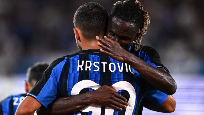 Debutto con vittoria per l’Atalanta, battuto 2-1 il Sassuolo