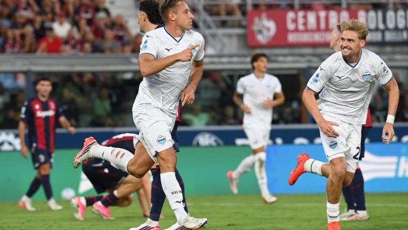Frattesi subito protagonista, la Lazio vince 1-0 a Bologna