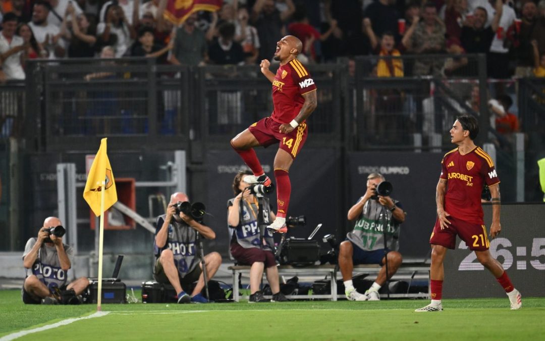 Tre volte Dybala-Malen, poi Pisilli: la Roma piega la Fiorentina