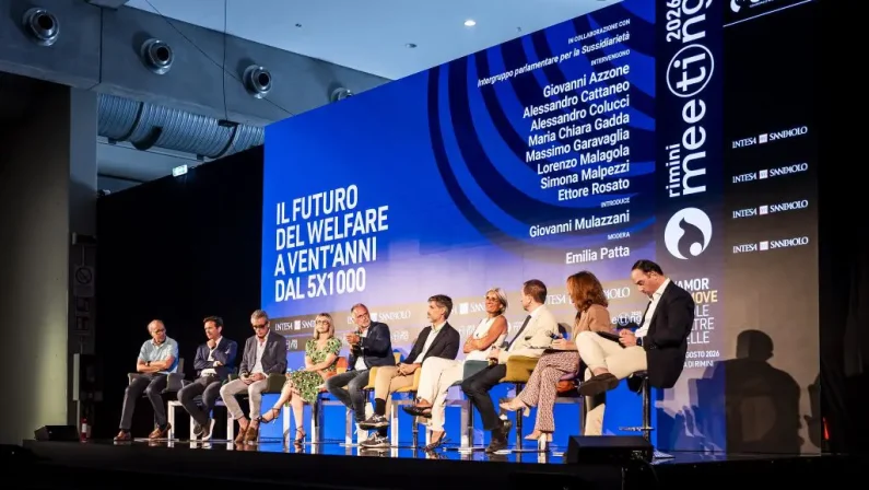 Al Meeting di Rimini dibattito sul futuro del welfare a vent’anni dal 5×1000