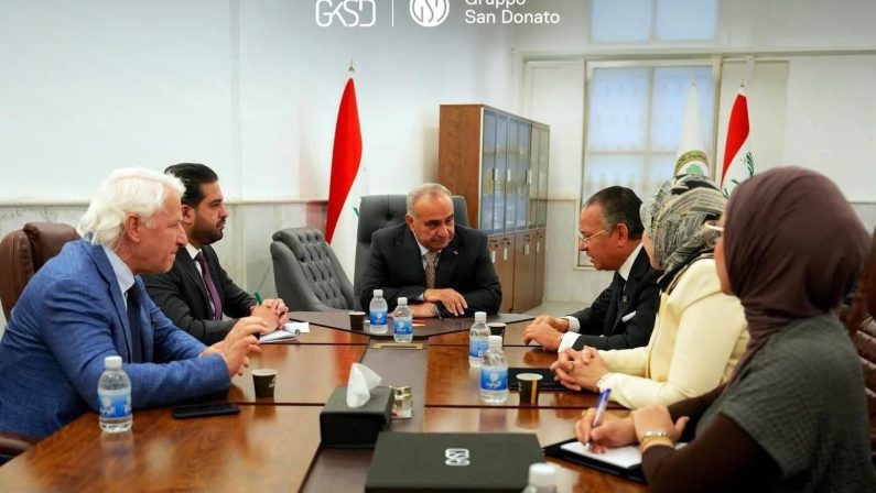 Ghribi a Baghdad per rafforzare gli investimenti italiani nel settore sanitario