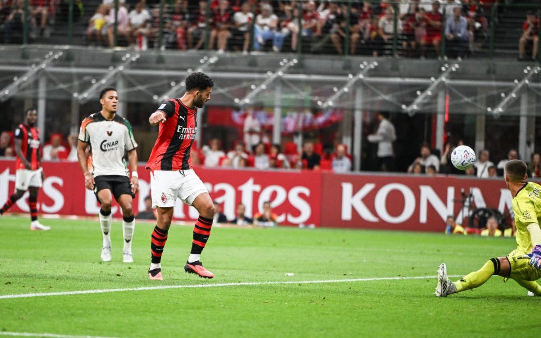 Il Milan batte 2-0 il Venezia nel ricordo di Franco Baresi
