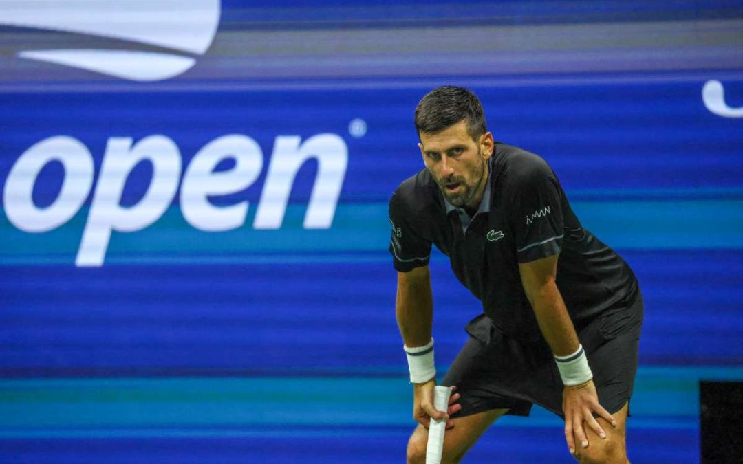 Djokovic subito eliminato agli Us Open, Cinà fermato dalla pioggia