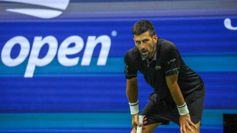Djokovic subito eliminato agli Us Open, Cinà fermato dalla pioggia