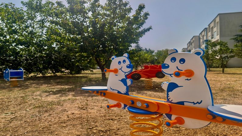 Rende, ecco i nuovi parchi gioco