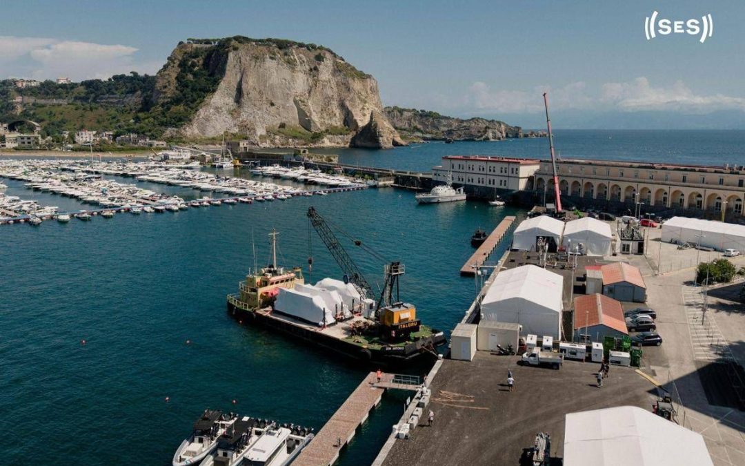 America’s Cup, a Nisida arrivano gli AC40 di GB1 e La Roche-Posay Racing Team