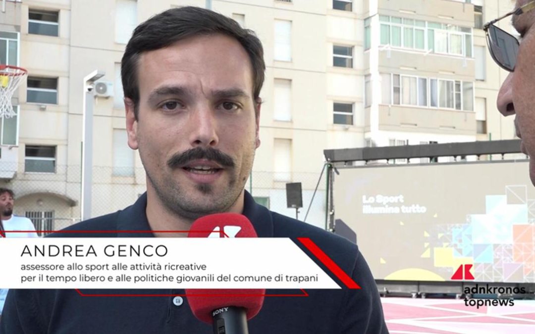 Trapani, l’ass. Genco all’inaugurazione dell’area di sport Illumina: “Da zona trascurata a spazio aggregativo per famiglie’