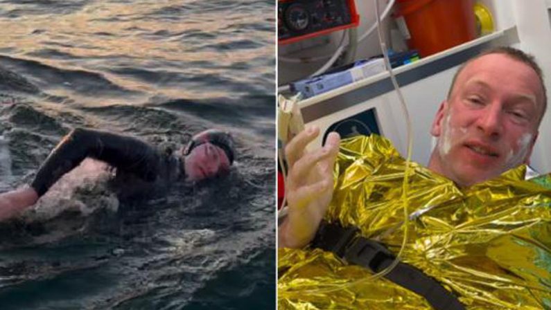 Nuota per 160 km dalla Svezia alla Polonia e attraversa il Mar Baltico in 56 ore