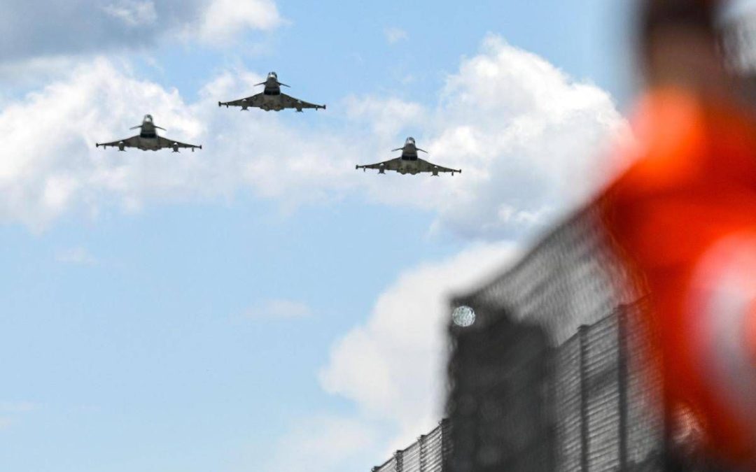 Drone straniero nello spazio aereo della Lettonia, abbattuto da caccia Eurofighter italiani