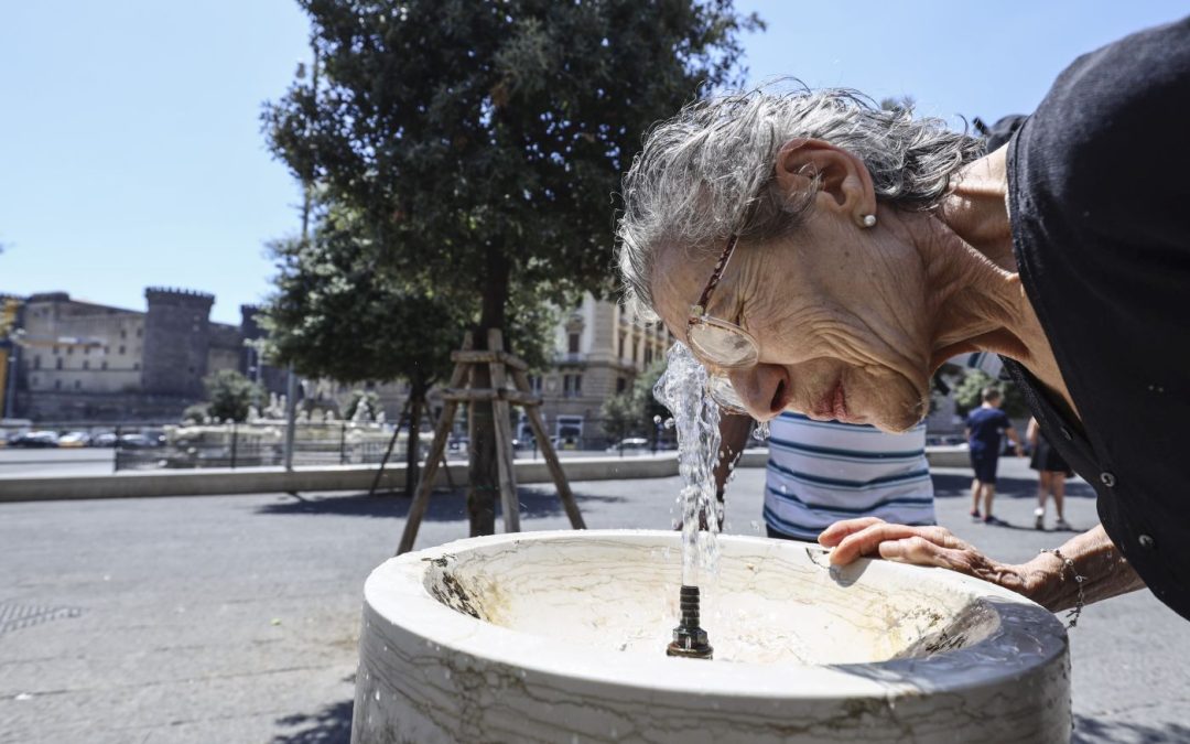 Caldo, tra gli over 85 la mortalità aumenta dell’8% a luglio