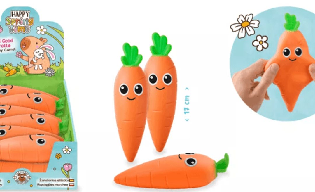 Giocattolo a forma di carota con sabbia contaminata da amianto, il Ministero della Salute fa scattare l’allerta: cosa fare