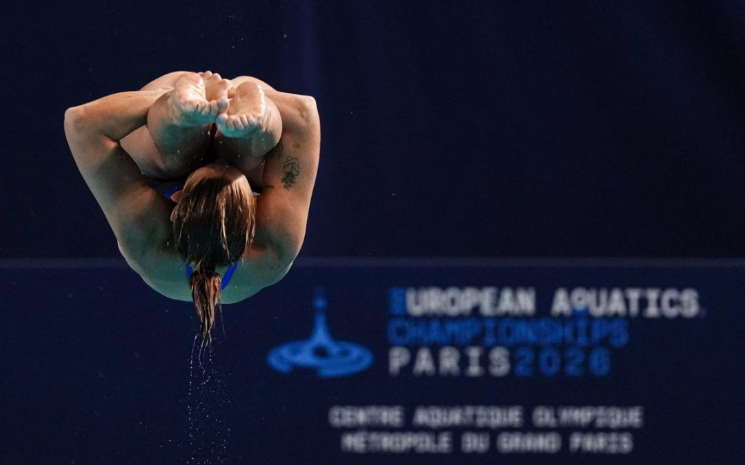 Pellacani da record, quarto oro nei tuffi agli Europei di Parigi